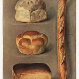 Bread Poster Loaves Identification Art Print From Vintage Grocer's Encyclopedia - thumbnail 2