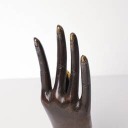 Bronze Hand Jewelry Holder, 6 - thumbnail 4