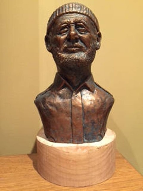 steve Zissou Life Aquatic Bill Murray Bronze Bust Original Sculpt Gift - image 1
