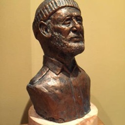 steve Zissou Life Aquatic Bill Murray Bronze Bust Original Sculpt Gift - thumbnail 3
