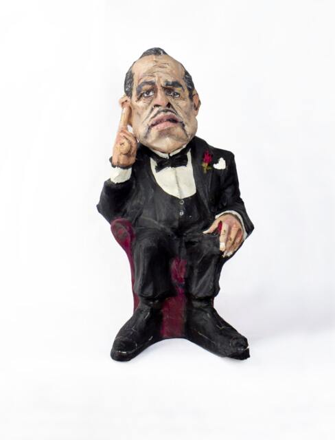 The Godfather Paper Mache Figure - image 1