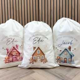 Personalised Christmas Set - Gingerbread House Stocking, Mug & Tote - thumbnail 4