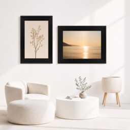 Picture Frame Photo Poster A1 A2 A3 A4 A5 Wall Art Display Mother's Day Gifts Landscape Portrait - thumbnail 2