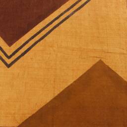 Hand Block Printed Cotton Dhurrie Rug, Bohemian Kilim Design - thumbnail 3