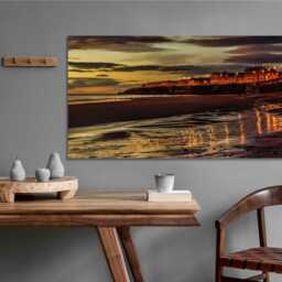 Whitley Bay England, United Kingdom , Wall Art, Mounted Canvas Print Ready To Hang - thumbnail 2