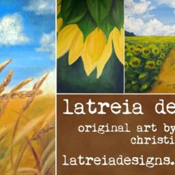 Wheat Field Print, Rustic Art, Field, Painting, Fine Art Painting Fall Country - thumbnail 3