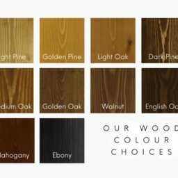Solid Wood Tall Side Table - H70 X W30 D30cm Various Colours Available - thumbnail 4