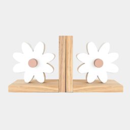 Daisy Bookends, Blush Pink Nursery Decor, Baby Shower Gift