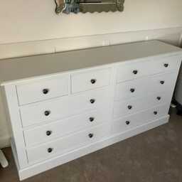 Multi Chest - 10 Drawers 2 Sections Edwardian Style - thumbnail 2