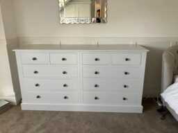 Multi Chest - 10 Drawers 2 Sections Edwardian Style