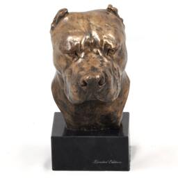 Dogo Argentino, Dog Marble Statue, Limited Edition, Artdog. Made Of Cold Cast Bronze. Perfect Gift. Limited Edition - thumbnail 2