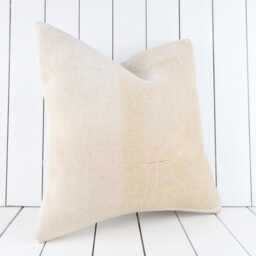 Turkish Kilim Pillow Cover - 20x20 Inch Vintage Anatolian Home Decor - thumbnail 3