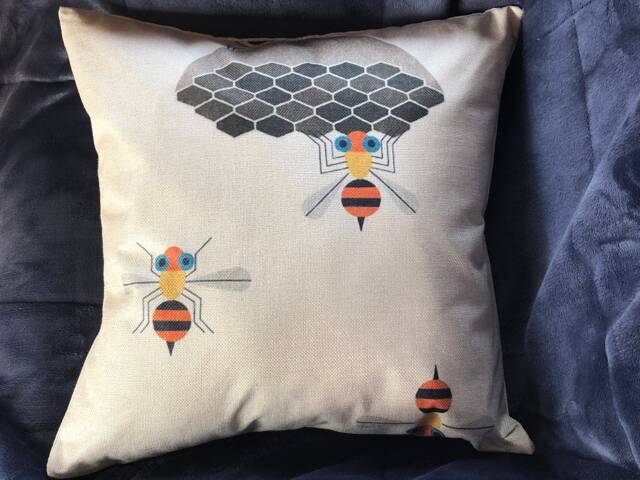 Queen Bee, Decorative Pillow Covers - image 1