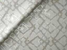 Jim Thompson Metallic Screen Champagne -Decorative Throw Pillow, Lumbar, Euro Sham Covers/All Size 100% Linen Fabric - thumbnail 4