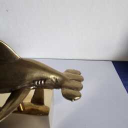 Hammer Head Shark in Brass - thumbnail 2
