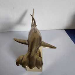 Hammer Head Shark in Brass - thumbnail 3