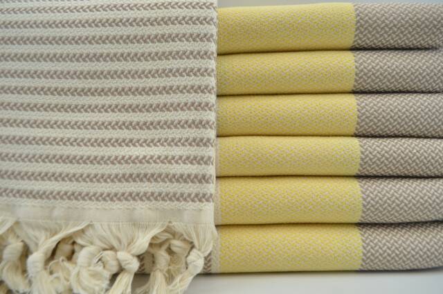"Cotton Towel, Turkish Bath Towel, Beach Towel, 40""x70" - image 1