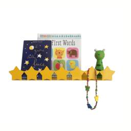 Star Shelf, Kids Room, Lloating Ledge Shelf in Stars Shape, Metal Color Finishing. Nursery Christmas Baby Room. Halloween Decoration - thumbnail 1