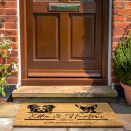 Best Selling Dog Welcome Mat - Unique Lover Gift Custom Coir Doormat Personalized Home Housewarming - thumbnail 3
