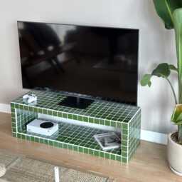 Tiled Tv Stand, Fun - thumbnail 1