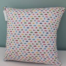 Cars & Robots Cushion Cover - Nursery/Children's Bedroom Variety Of Sizes - thumbnail 3