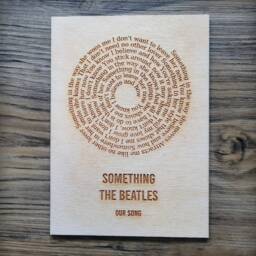 Personalised Music Gift Poster - Lyrics For Any Occasion Lovers Simply Provide Us A Song Name - thumbnail 3