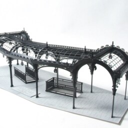 Architectural Model Kit Of Seattle Washington Pergola, Laser Cut Kit, Diy Product, Pioneer Square Unique Gift - thumbnail 3