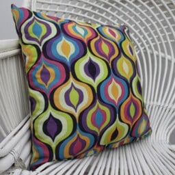 16x16 Pillows, Cotton Fabric Pillow Cover Ikat Designs Turkish Sofa Pillows Throw 40x40 cm 2 - thumbnail 3