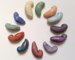 Babies For Ceramic Goddess Sculptures, Blessingway Altar, Birth Comfort Stone - thumbnail 1