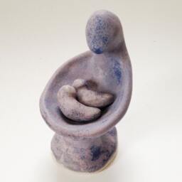 Babies For Ceramic Goddess Sculptures, Blessingway Altar, Birth Comfort Stone - thumbnail 4
