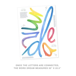 Dream - Fabric Wall Decal Color Story Mej - thumbnail 4