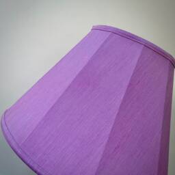 Wisteria Purple Drum Lampshade Handmade British Shade - thumbnail 3