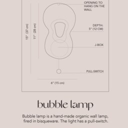 Handmade Ceramic Wall Sconce - Lamp Limited Edition Art Lamp - thumbnail 4