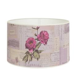 Lampshade For Table Lamp - Floral Paris Vintage Pattern Lampshade Available As A Base Or Pendant - thumbnail 1