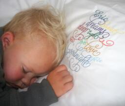 Embroidered Personalized Sleep Tight Pillowcase - thumbnail 1