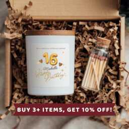 Personalised Stepdaughter 16Th Birthday Candle Gift Card Stepdaughters W - thumbnail 1