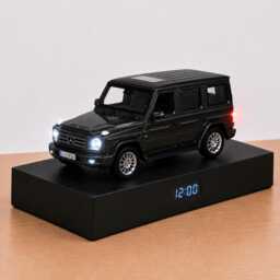 Mercedes-Benz G-Class Car Alarm Clock - Realistic Engine Sound, Handmade, Enthusiast Gift - thumbnail 1