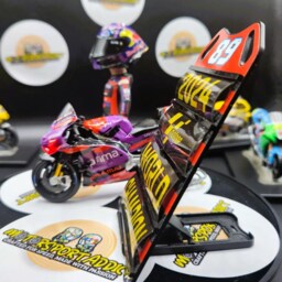 Jorge Martin Handmade Moto-Gp Rider Figure With Bike - Artwork Biker Gift Xmas Christmas - thumbnail 2