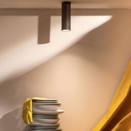 Ceiling Spotlight - Minimalist Concrete Cylinder Lamp Modern Lighting Fixture Cromia - thumbnail 3