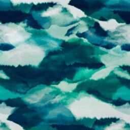 Harlequin Fabrics Minako, Teal Blue, Turquoise & Light Blue Velvet Cushion Cover, Throw Pillow Home Decor - thumbnail 2
