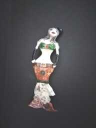 steampunk Mermaid Hanging Sculpture