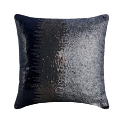 "Designer Gray Bed Pillow Case 24""x24""/26""x26"