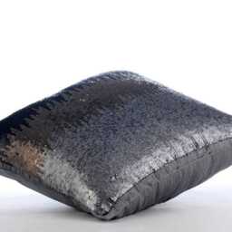 "Designer Gray Bed Pillow Case 24""x24""/26""x26" - thumbnail 2