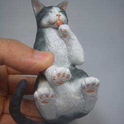 Cat Grooming(Cat Figurine - thumbnail 4