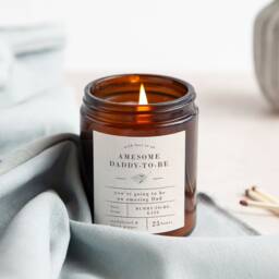 Personalised Father's Day Candle Scented Soy Wax Apothecary Jar - thumbnail 2