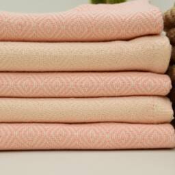 Coral Towel 2 Colors Hand 28x40 Turkish Peshkir Wholesale Tea Gift Bathroom Brc-Cr-Pshkr - thumbnail 3