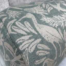 "Sage Green Bolster Pillow, Cushion For Sofa Or Bed - Rustic Woodland Theme Countryside Home Decor Size 16"" X 6" - thumbnail 2