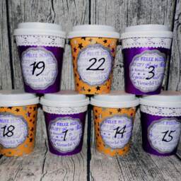 M Advent Calendar Cup To Fill Yourself - Christmas Empty Xmas Gift Santa Claus - thumbnail 2