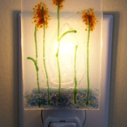 Fused Glass Night Light - thumbnail 2