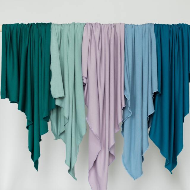 Bamboo Baby Swaddle Blanket Stretchy Knit, Usa Made - image 1